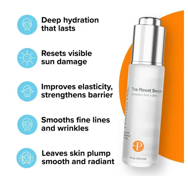 Photozyme The Reset Serum Hyaluronic Acid + DNA 1 fl oz