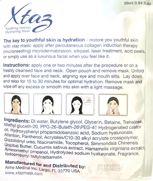Xtaz Soothing Hydrating Sheet Mask