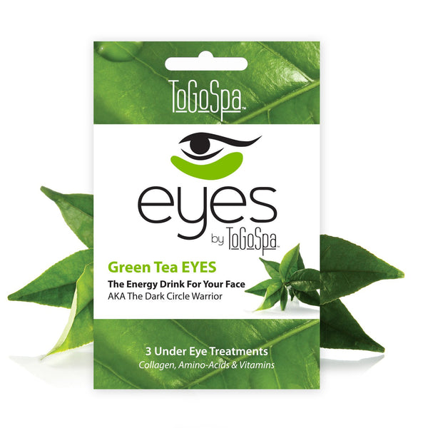 ToGoSpa Green Tea EYES: AKA The Dark Circle Warrior